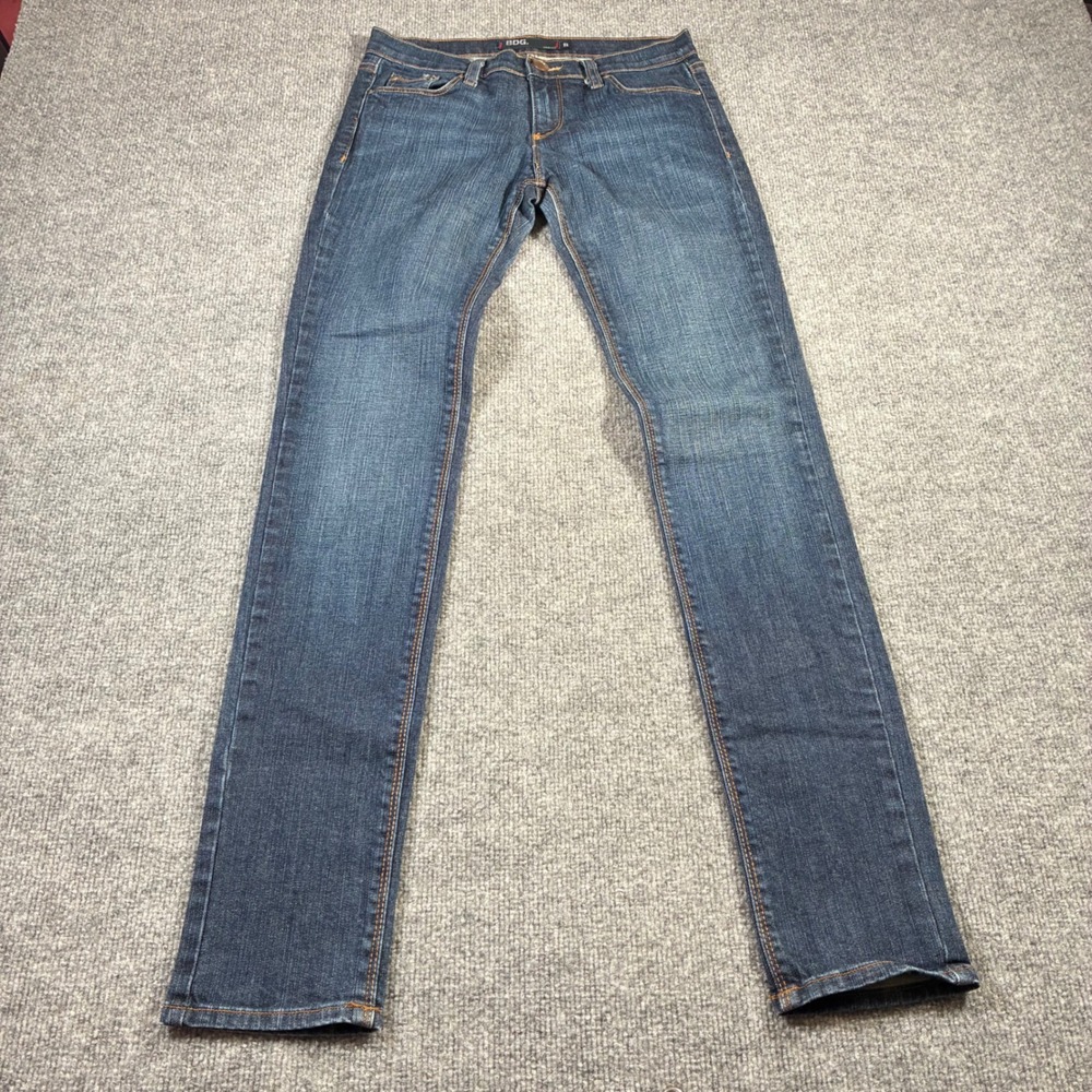 BDG Skinny Jeans Womens 27 Dark Wash Blue Low Rise Stretch Denim